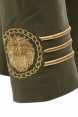 DeepSEA Altın Varak İşlemeli Slimfit Penye Blazer Erkek Ceket 1901565