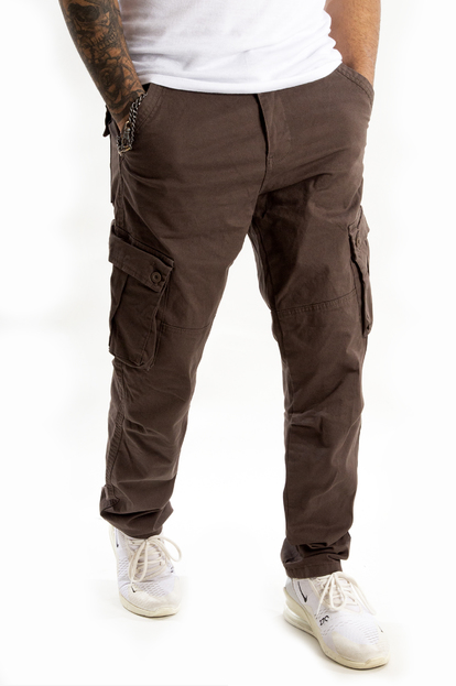 DeepSEA Yandan Cepli Geniş Kesim Mevsimlik Erkek Kargo Pantolon 1705421