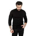 DeepSEA  Standart Fit Balıkçı Yaka Düz Kazak 2002292