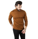 DeepSEA  Standart Fit Balıkçı Yaka Düz Kazak 2002292