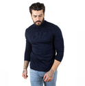 DeepSEA  Standart Fit Balıkçı Yaka Düz Kazak 2002292