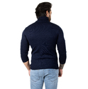 DeepSEA  Standart Fit Balıkçı Yaka Düz Kazak 2002292
