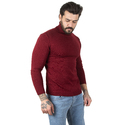 DeepSEA  Standart Fit Balıkçı Yaka Düz Kazak 2002292