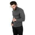 DeepSEA  Standart Fit Balıkçı Yaka Düz Kazak 2002292
