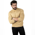 DeepSEA  Standart Fit Balıkçı Yaka Düz Kazak 2002292