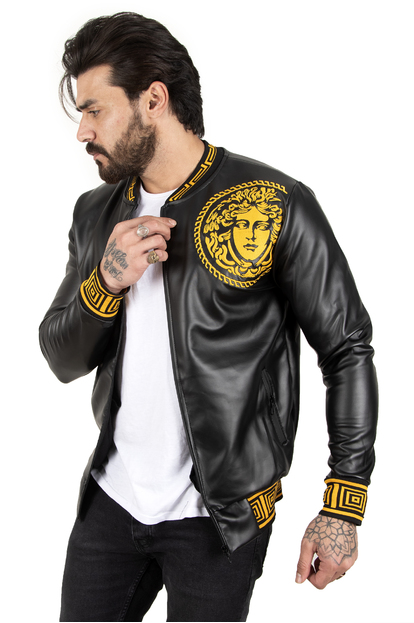 DeepSEA Medusa Baskılı Suni Deri Mont 2200368