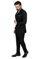 DeepSEA Kabartma Desenli İtalyan Kesim 3'lü Erkek Takım Elbise 2201460