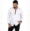 DeepSEA Slim Fit Dar Kesim Dokulu Spor Gömlek Likralı Pamuklu Esnek Kumaş Gömlek 2001810