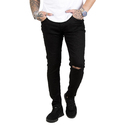 DeepSEA Dizleri Yırtık Likralı Slim Fit Erkek Kot Pantolon 1902114