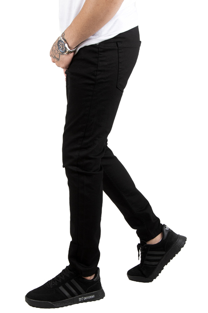 DeepSEA Dizleri Yırtık Likralı Slim Fit Erkek Kot Pantolon 1902114