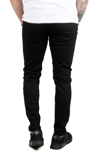 DeepSEA Dizleri Yırtık Likralı Slim Fit Erkek Kot Pantolon 1902114