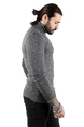 DeepSEA Desenli Tam Balıkçı Yaka Slimfit Erkek Kazak 2301462