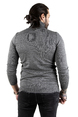 DeepSEA Desenli Tam Balıkçı Yaka Slimfit Erkek Kazak 2301462