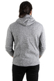DeepSEA Waffle Kumaş Önü Nakışlı Eteği Oval Kapüşonlu Erkek Sweatshirt 2303076