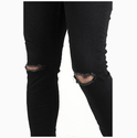 DeepSEA Dizleri Yırtık Likralı Slim Fit Erkek Kot Pantolon 1902114