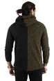DeepSEA Parçalı Önü Baskılı Yeni Sezon Erkek Sweatshirt 2303086