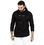 DeepSEA Önü Move Nakışlı Kapüşonlu Yeni Sezon Kadife Erkek Sweatshirt 2303083