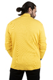 DeepSEA Likralı Yarım Balıkçı Önü Nakışlı Yeni Sezon Erkek Sweatshirt 2303103