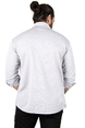 DeepSEA Kumaşı Desenli Cepli Likralı Slim Fit Örme Kumaş Erkek Gömlek 2300516