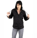 DeepSEA Kapüşonlu Cepli Slim Fit Likralı Kot Gömlek 2300396