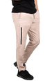 DeepSEA Beli Lastikli Bağcıklı Şeritli İnce Spor Pantolon 2300070