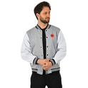 DeepSEA Üç İplik İçi Şardonlu Kolej Yaka Mont Ceket 2304772