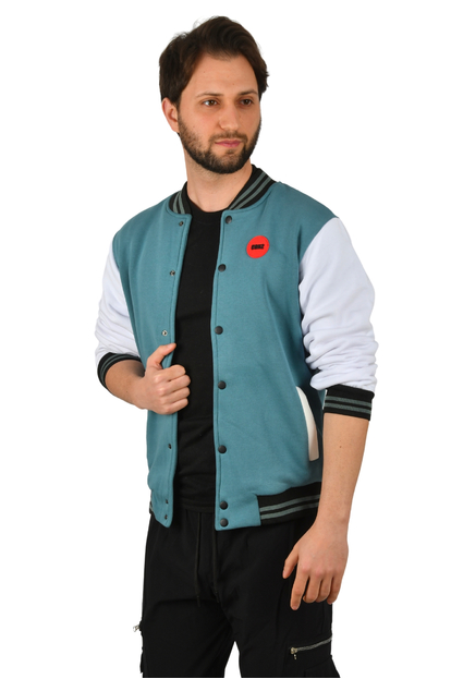 DeepSEA Üç İplik İçi Şardonlu Kolej Yaka Mont Ceket 2304772