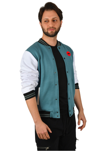 DeepSEA Üç İplik İçi Şardonlu Kolej Yaka Mont Ceket 2304772