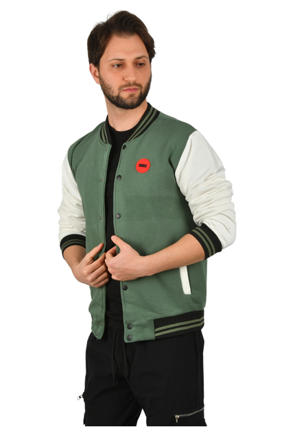 DeepSEA Üç İplik İçi Şardonlu Kolej Yaka Mont Ceket 2304772