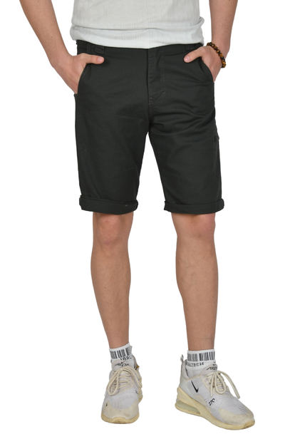 DeepSEA Yeni Sezon Fermuarlı Slim Fit Kargo Şort Kapri 2301613