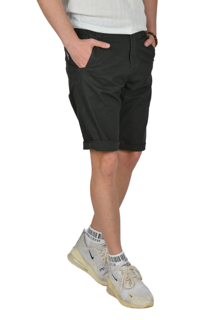 DeepSEA Yeni Sezon Fermuarlı Slim Fit Kargo Şort Kapri 2301613