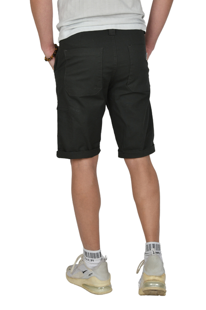 DeepSEA Yeni Sezon Fermuarlı Slim Fit Kargo Şort Kapri 2301613