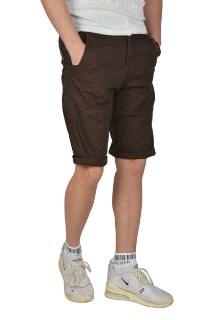 DeepSEA Yeni Sezon Fermuarlı Slim Fit Kargo Şort Kapri 2301613