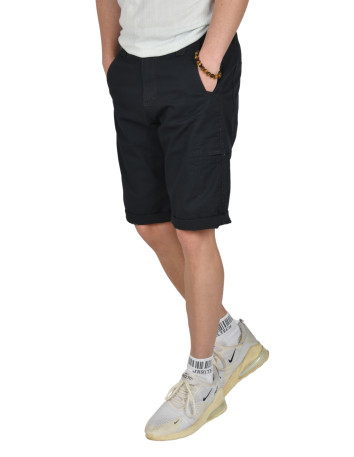 DeepSEA Yeni Sezon Fermuarlı Slim Fit Kargo Şort Kapri 2301613 2