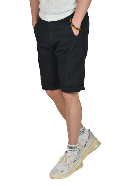 DeepSEA Yeni Sezon Fermuarlı Slim Fit Kargo Şort Kapri 2301613