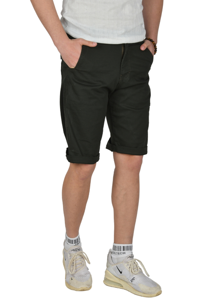 DeepSEA Yeni Sezon Fermuarlı Slim Fit Kargo Şort Kapri 2301613