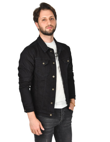 DeepSEA Lazer Kesim Slim Fit Likralı Kot Mont 2201007 2