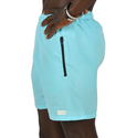 DeepSEA Hızlı Kuruyan Micro Polyester Fileli Cep Fermuarlı Kısa Deniz Şortu 2403008
