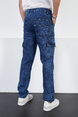 DeepSEA Baggy Rahat Kesim Kot Jean Kargo Pantolon 2407009