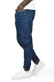 DeepSEA Paçası Lastikli Skinny Fit Likralı Jogger Jean Kot Pantolon 2406257