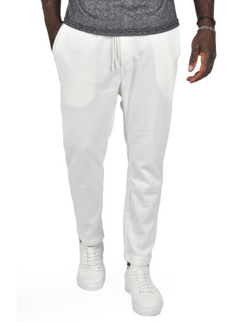 DeepSEA Beli Lastikli Bağcıklı Penye Spor Jogger Pantolon 2405001 2