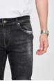 DeepSEA Taşlamalı Lazerli Slim Fit Jean Kot Pantolon 2401513