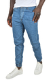 DeepSEA Paçası Lastikli Skinny Fit Likralı Jogger Jean Kot Pantolon 2406257