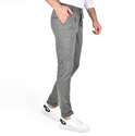 DeepSEA Beli Lastikli Slim Fit Likralı Duble Paça Penye Spor Pantolon 2502385