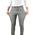 DeepSEA Beli Lastikli Slim Fit Likralı Duble Paça Penye Spor Pantolon 2502385