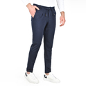 DeepSEA Beli Lastikli Slim Fit Likralı Duble Paça Penye Spor Pantolon 2502385