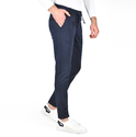 DeepSEA Beli Lastikli Slim Fit Likralı Duble Paça Penye Spor Pantolon 2502385