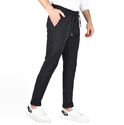 DeepSEA Beli Lastikli Slim Fit Likralı Duble Paça Penye Spor Pantolon 2502385