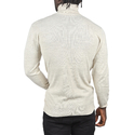 DeepSEA Slim Fit Baklava Desenli Tam Balıkçı Yaka Boğazlı Kazak 2505507