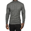 DeepSEA Slim Fit Baklava Desenli Tam Balıkçı Yaka Boğazlı Kazak 2505507